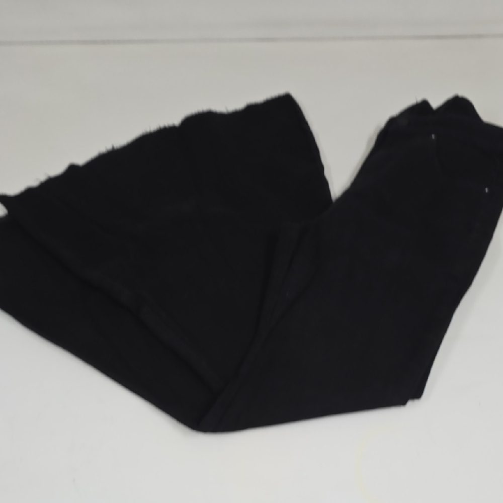 We The Free Jeans Womens Black Bell Bottom Flare